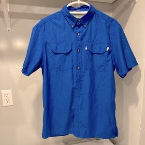 Field & Stream blue fishing shirt
